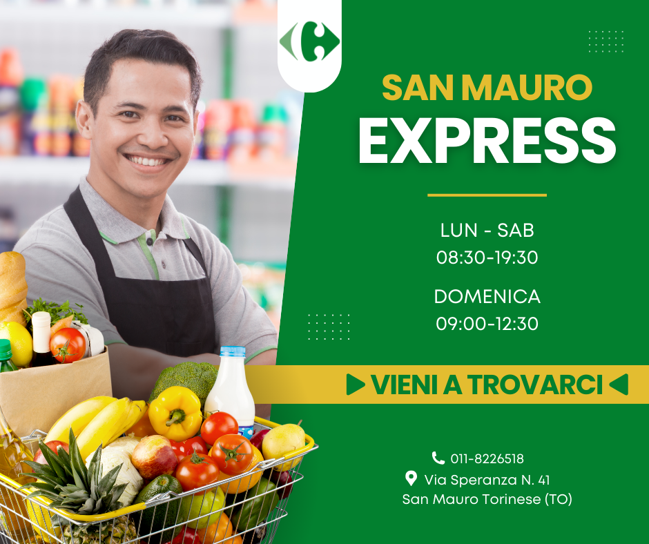 Supermercato di San Mauro Torinese: Vantaggi per gli Iscritti a G-Channel